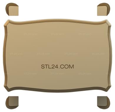Tables (STL_0063) 3D models for cnc